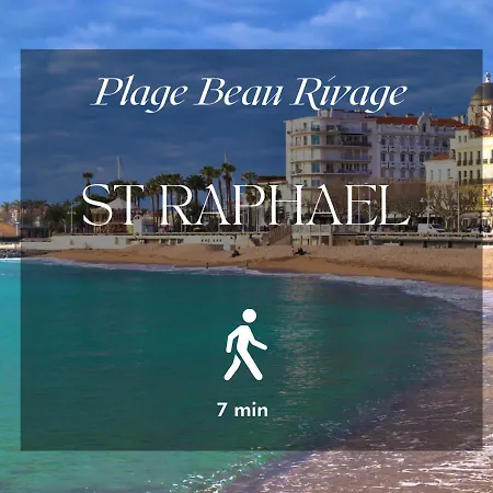 For 6 People With Wifi, Parking, And Garden 别墅 Saint-Raphaël