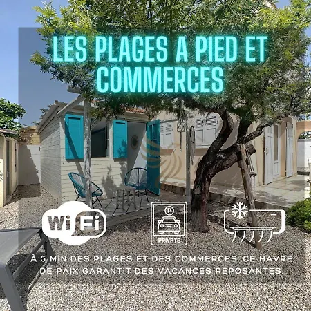For 6 People With Wifi, Parking, And Garden 别墅 Saint-Raphaël