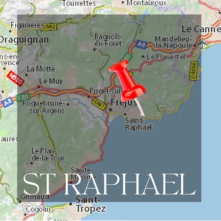 别墅 For 6 People With Wifi, Parking, And Garden Saint-Raphaël